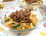 ごまドレ&焼肉タレで坦々麺風春雨サラダ作り方9写真