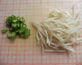 茅乃舎「煎り酒」でオクラともやしのお浸し作り方2写真