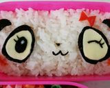 超簡単キャラ弁☆パンダちゃん弁当♪作り方5写真