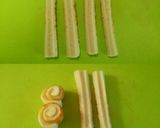 お弁当に♪竹輪の小さいくるくる巻き作り方1写真