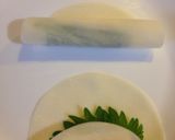 餃子の皮で大葉チーズ焼き作り方2写真
