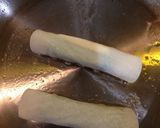 餃子の皮で大葉チーズ焼き作り方3写真