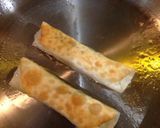 餃子の皮で大葉チーズ焼き作り方4写真