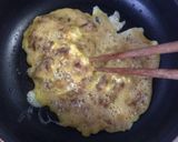 余っただしがらで、じゅわっと卵焼き作り方2写真