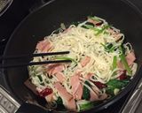 ★糖質制限★おから麺でペペロンチーノ♪作り方5写真