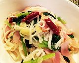 ★糖質制限★おから麺でペペロンチーノ♪作り方6写真