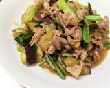 調味料二つだけ！？なすと豚肉の味噌炒め作り方7写真