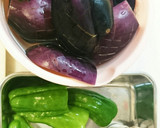 生姜がきくぅ～♪我が家のなすの煮浸し☆作り方1写真