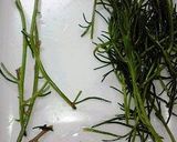 おかひじきとトマト　わさびドレッシングで作り方1写真