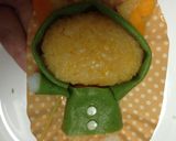 ジバニャンde梅雨キャラ弁♡レインコート作り方5写真