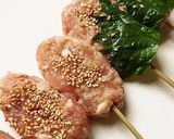 鶏つくね串♪作り方2写真