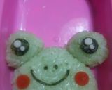 梅雨のキャラ弁 かえる かたつむり 傘作り方2写真