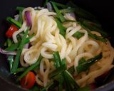 ナンプラーで焼きうどん作り方4写真