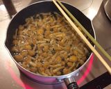 ササミとなめこのおろし煮麺作り方4写真