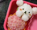 キャラ弁 梅雨バージョンコリラックマ作り方5写真