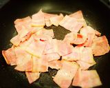＊長芋とベーコンのバターポン酢炒め＊作り方2写真
