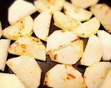 ＊長芋とベーコンのバターポン酢炒め＊作り方3写真