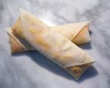 にんじんと新玉ねぎのカレー風味春巻作り方8写真