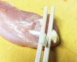 超簡単 炊飯器でチキンライス(ケチャップ作り方6写真
