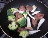 プロの味再現！牛肉と野菜のオイスター炒め作り方8写真