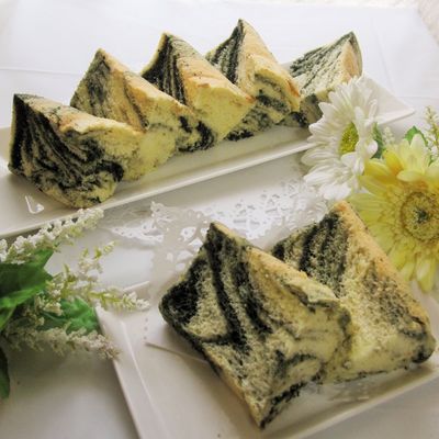 春の香り♪よもぎシフォンケーキ by シルバーピアス