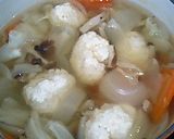 ふわふわヘルシー鶏団子スープ作り方5写真