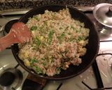 野菜で増量　ダイエット風？焼き飯作り方7写真