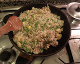 野菜で増量　ダイエット風？焼き飯作り方7写真