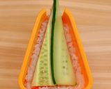 バラケにくい!ハムチーズおにぎり作り方6写真
