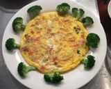 女子に人気ひまわり形キッシュ風卵焼き作り方11写真