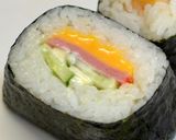 バラケにくい!ハムチーズおにぎり作り方9写真