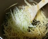 ジャガイモとセロリのきんぴら作り方4写真