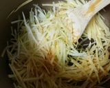 ジャガイモとセロリのきんぴら作り方5写真
