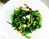 ◆糖質制限◆ほうれん草としめじの胡麻和え作り方4写真