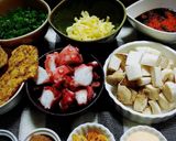 おつまみに最高☆エリンギたこ焼き作り方1写真