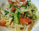 野菜たっぷり　中華風　冷製パスタ作り方9写真