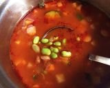 野菜とウインナーでミネストローネ作り方4写真