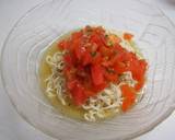 梅とトマトで冷やしぶっかけ塩ラーメン作り方5写真