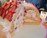 大家族の誕生日ケーキ作り方6写真