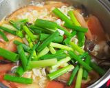 塩ラーメンでトマトたっぷり酸辣湯麺作り方5写真