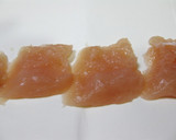 簡単♪鶏ささみの梅しそマヨチーズ焼き作り方4写真