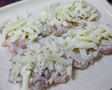 簡単♪鶏ささみの梅しそマヨチーズ焼き作り方6写真