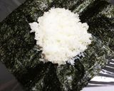 ☆簡単☆おにぎらず☆（厚切りハム編）作り方3写真