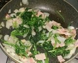 ほうれん草のバケットサンド作り方3写真