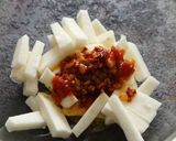 長芋としらすの梅ガリバタ絶品マリネ作り方4写真