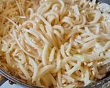 節約🌙鶏ひき肉ともやしの和風焼きうどん作り方6写真