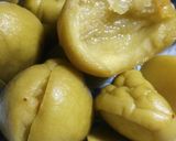 漬けた後の実が、カリカリ美味♪梅ジュース作り方12写真