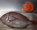 白身魚（ちだい）の酒蒸し作り方1写真