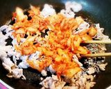 美味しい♡豚キムチ丼♡作り方3写真
