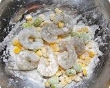 カレー風味な夏のかき揚げのせ塩ラーメン作り方3写真